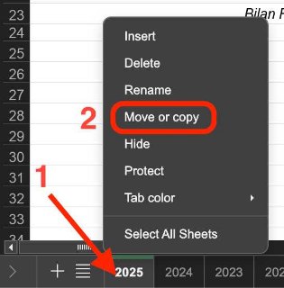 Créer une nouvelle feuille